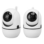 Security Cameras, Indoor Camera Horizontal 360 Degree Easy Setup for Baby Monitor Pets